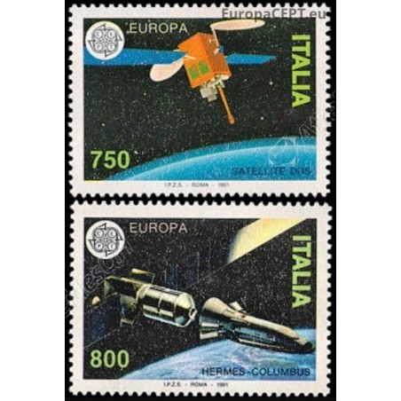 Italija 1991. Europos kosmoso tyrinėjimai